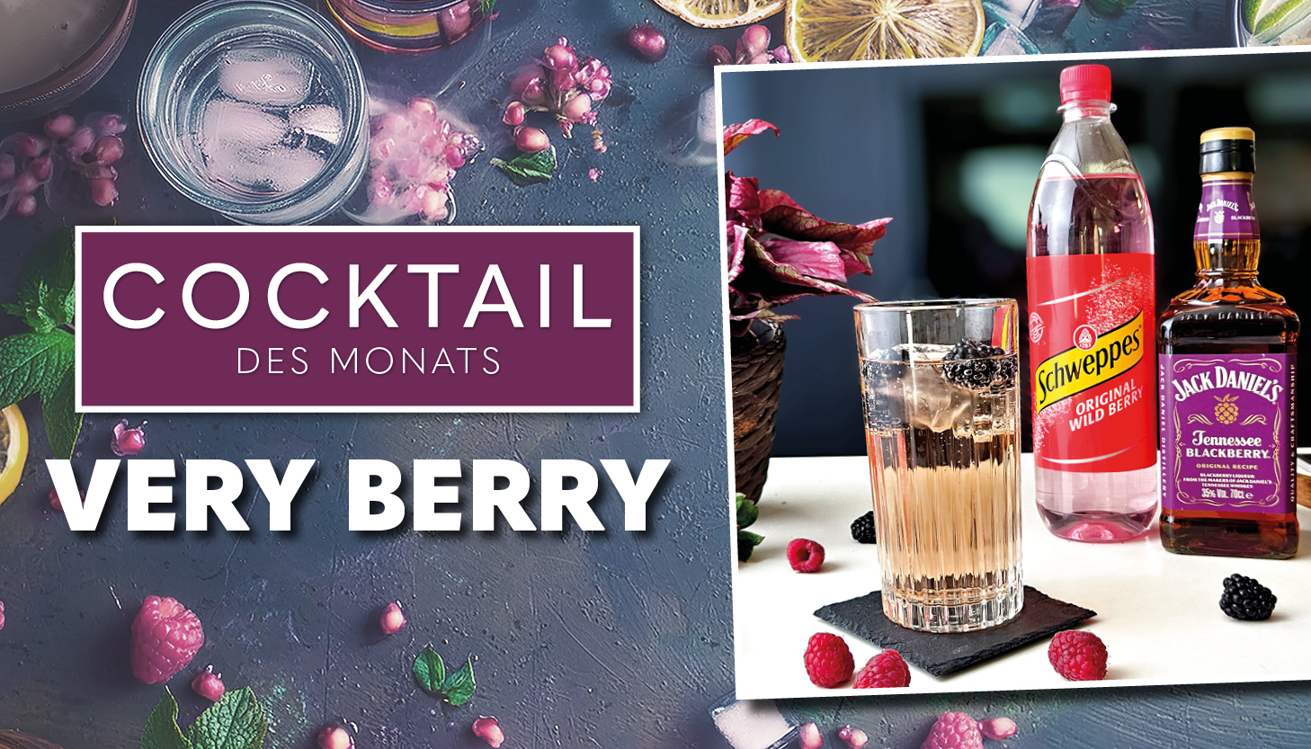 VERY BERRY Cocktail des Monats Juli 2026